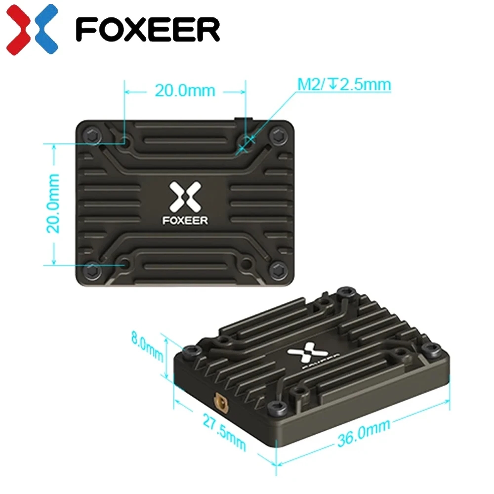 Foxeer FPV 장거리 드론용 5.8G Reaper - Foxeer Reaper Extreme 2.5W Vtx 리뷰 및 가격